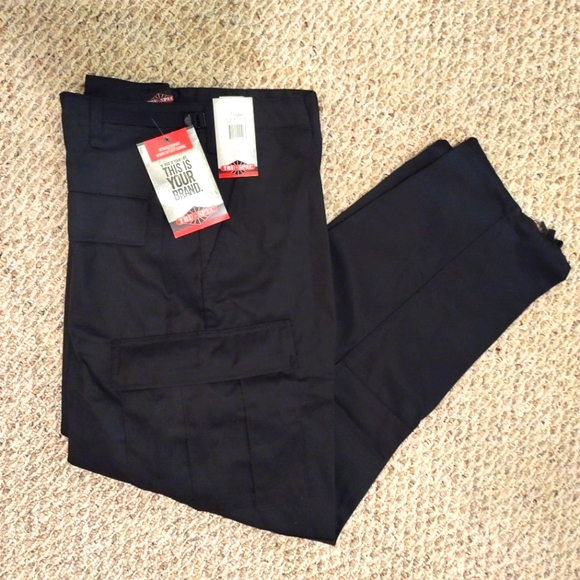 TRU-SPEC MENS BDU BLACK PANTS 1732007 - 2XL Regular - Picture 2 of 7